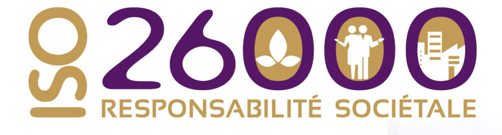 Logo norme ISO sur la responsabilité sociétale des entreprises