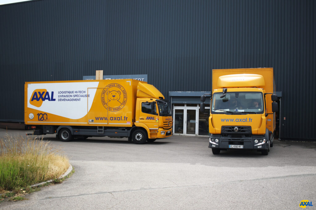 Camions Axal : logistique, livraison spécialisée et déménagement