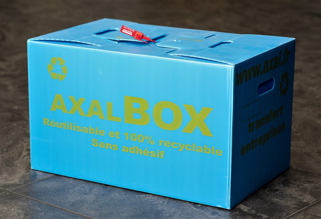 AxalBox, alternative durable aux cartons de déménagement 