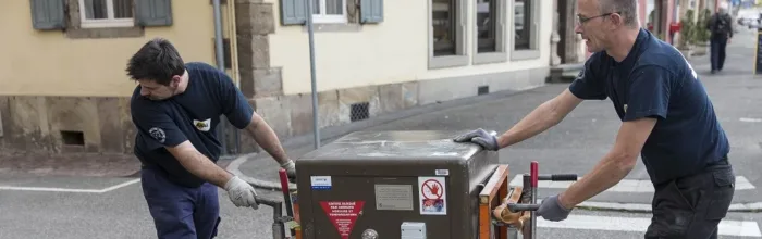 Transport de pianos, coffres-forts et objets lourds