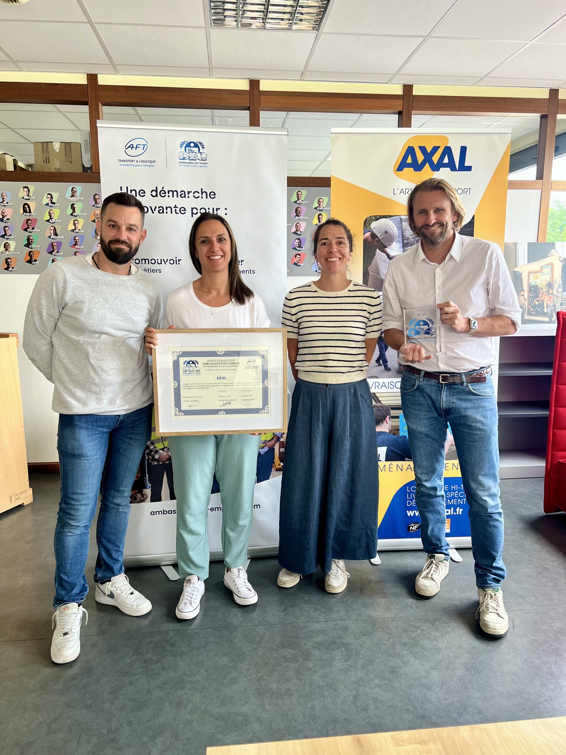 Équipe Axal désignée 